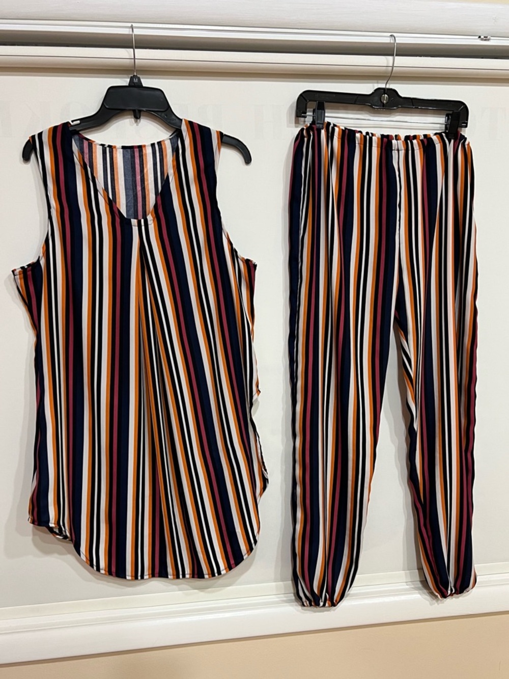 Women’s Striped 2 Piece Set